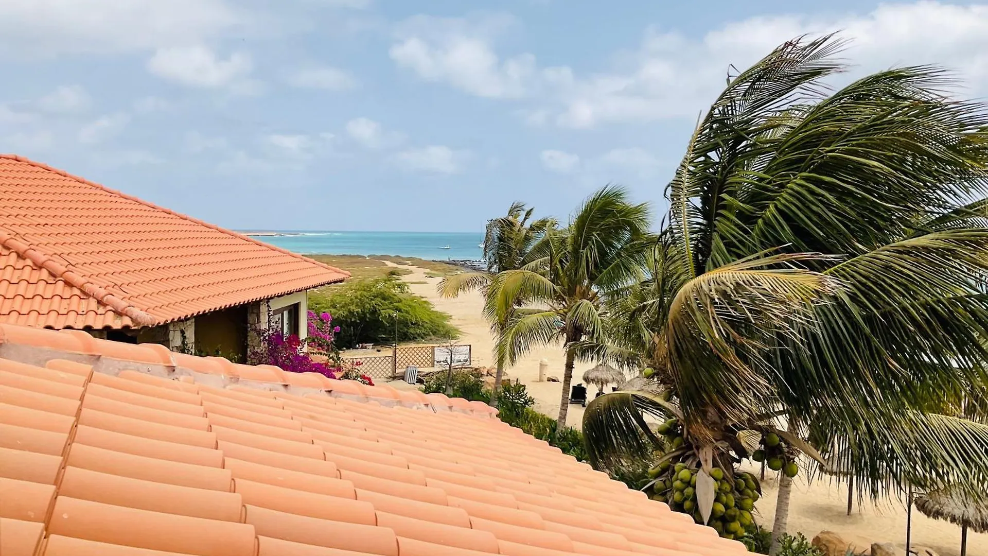 Apartment Terrace, First-Line Sea View サンタ・マリア カーボベルデ